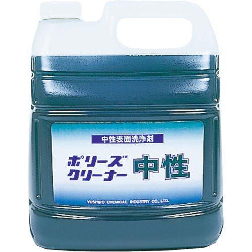 ユシロ 中性万能洗剤 クリーナー中性 4L 4個 3120000831 | 