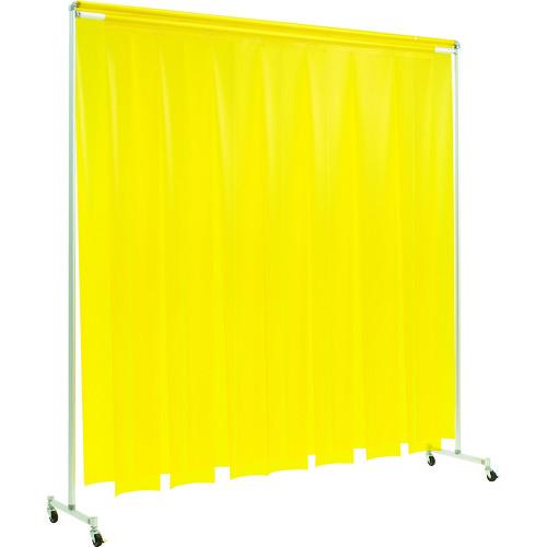 (送料別途)(直送品)吉野 クグレール 遮光用衝立のれん型2×2 キャスター付イエロー YS-22SC-KG-Y | 