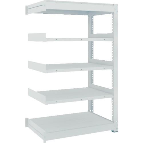 (送料別途)(直送品)TRUSCO TUG型中量ボルトレス棚 300kg 連結型 1200×626×H1500 5段 TUG300-54L-5B