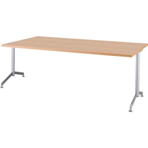 (送料別途)(直送品)アイリスチトセ リフレッシュテーブル フーク T字脚 1500×750ナチュラル CFKTT1575G-NA