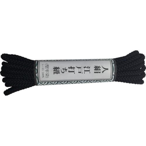 ユタカメイク 江戸打ち紐 中丸 約3m 黒 AR-1124 | 