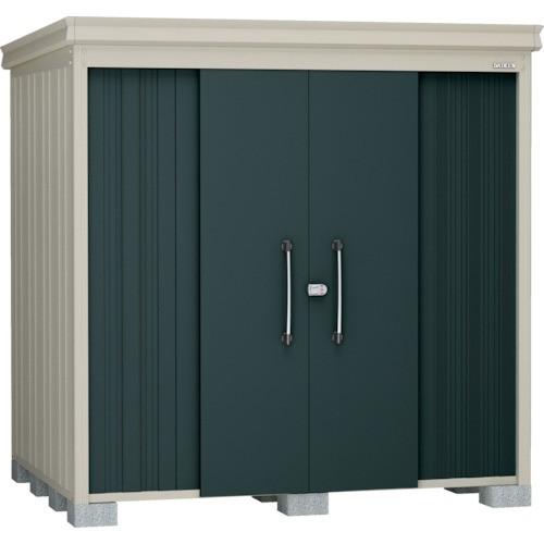 (送料別途)(直送品)ダイケン 物置ガーデンハウス DM-Z2117棚板付一般型 マカダムグリーン DM-Z2117-MG | DAIKEN