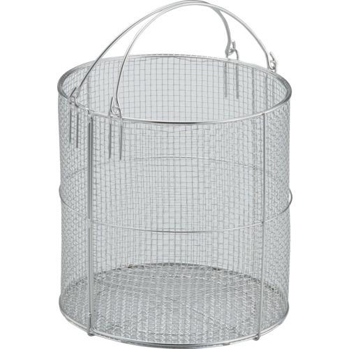 TRUSCO ステンレス洗浄カゴ 丸型 有効内寸242X242X246 TSM-2525N | TRUSCO中山