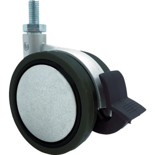 SAMSONG デザイン双輪キャスター「Eva」 ネジ 自在ストッパー付 60m EVA-TS-60 | 