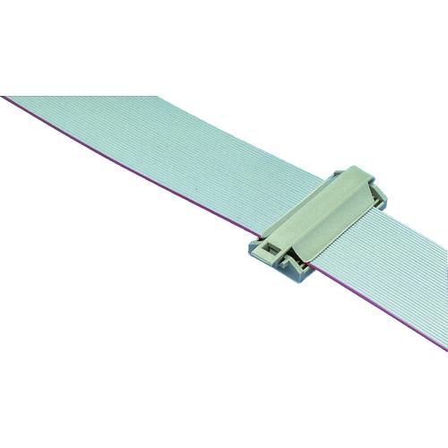 パンドウイット フラットケーブル固定具 ゴム系粘着テープ付 テレホングレー 適合ケーブル最大幅52.1mm 1袋200個入 FCM2-A-T14