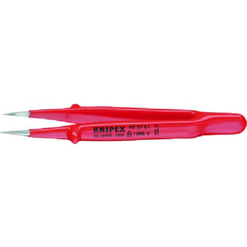 KNIPEX 9227-61 絶縁精密ピンセット 130MM 9227-61 | 