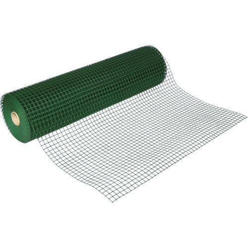(送料別途)(直送品)TRUSCO 多目的樹脂ネット グリーン1mX25m 目合21mmX21mm T-H12PB