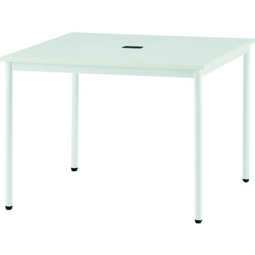 (送料別途)(直送品)TOKIO オフィスデスク 角型 間口900×奥行900×高さ720mm ホワイト RM-990-W