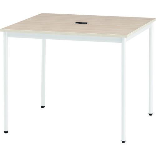 (送料別途)(直送品)TOKIO オフィスデスク 角型 間口900×奥行900×高さ720mm ナチュラル RM-990-NR
