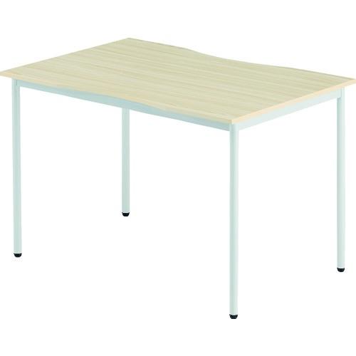 (送料別途)(直送品)TOKIO オフィスデスク 角型 間口1200×奥行750×高さ720mm ナチュラル RM-1275-NR