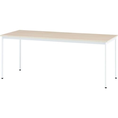 (送料別途)(直送品)TOKIO オフィスデスク 角型 間口1800×奥行750×高さ720mm ナチュラル RM-1875-NR