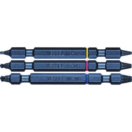 ベッセル ネジはずしビット M3〜M8 NEJ-123 NEJ-123 | VESSEL（工具）