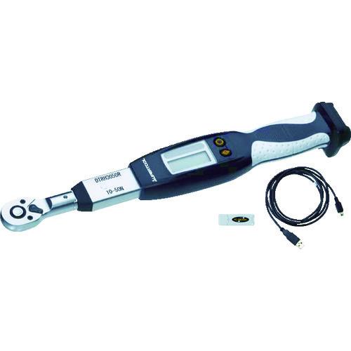 スーパー デジタルトルクレンチ ハイスペック(無線・ケーブル兼用式)差込角9.5mm トルク測定範囲:10~50N・m DTRH3050R | 