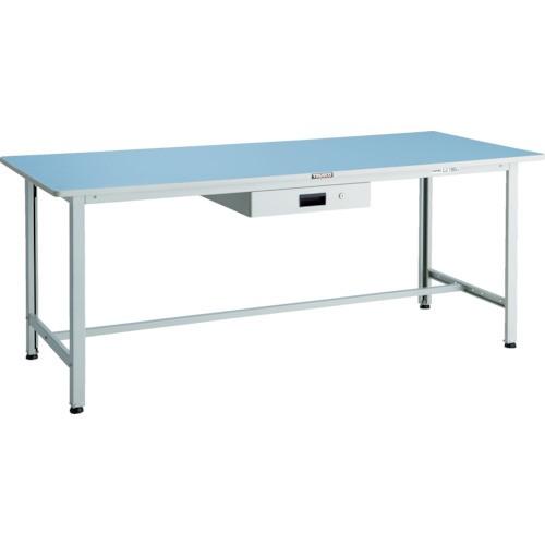 (直送品)TRUSCO BOR型軽量作業台 1800X750 薄型1段引出付 BOR-1875UDK1