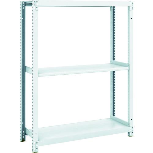 (送料別途)(直送品)TRUSCO スチールラック M1型抗菌塗装ボルトレス軽量棚900X320XH1200 3段 M1-4333