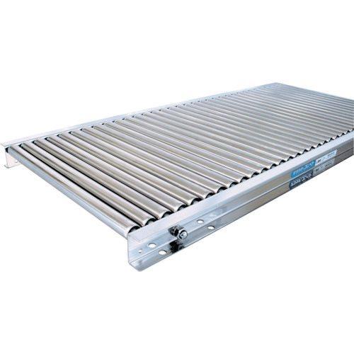 (運賃見積り)(直送品)TS ステンレス製ローラコンベヤφ25-W600XP50X90°カーブ LSU25-600590R55