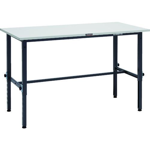(送料別途)(直送品)TRUSCO SAEM型高さ調整作業台 1500X600 ダークグレー色 SAEM-1560 DG