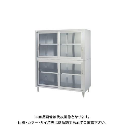 (送料別途)(直送品)シンコー ステンレス保管庫(二段式) 900×450×1750 VAGG-9045(受注生産)