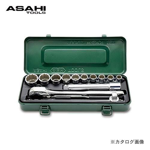 ASAHI ソケットレンチセット VO 4151 クロムバナジウム 12.7mm