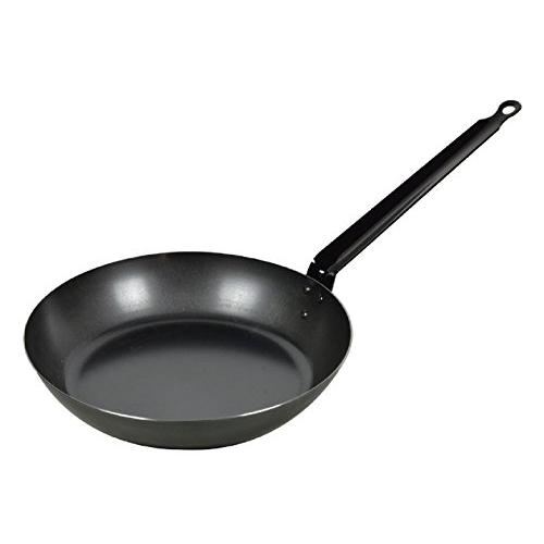 パール金属 鉄フライパン 28cm IH対応 鉄職人 日本製 ブラック HB-1522 | 