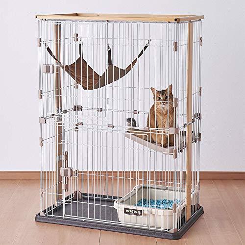 ボンビアルコン (Bonbi) ウッドワンサークルキャット ワイドドア
