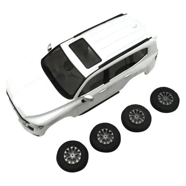 【新品未開封】 ランクル 300 プレシャスホワイトパール カラー見本 1/30 Amazon | 込みランドクルーザー 300 ZX ミニカー ミニカー 1/30