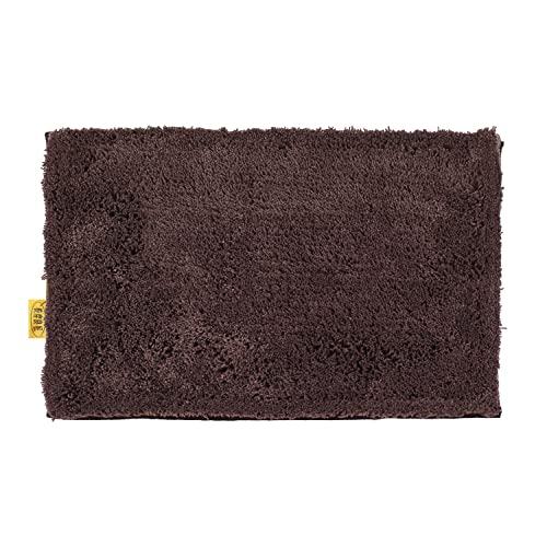 オカ(OKA) 乾度良好 Dナチュレ バスマット 約36×55cm ブラウン( お風呂マット 大判 浴室 おしゃれ 洗面所 足ふきマット 抗菌 | 