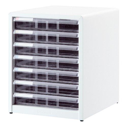 ナカバヤシ アバンテV2 レターケース 書類収納 A4 浅7段 AL-77-W | 