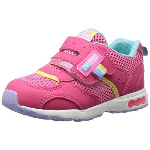 [キャロット] スニーカー 運動靴 2E/3E 幅広 14~21cm 0.5cm有 キッズ 男の子 女の子 CR C21462175 3Eピンク | 