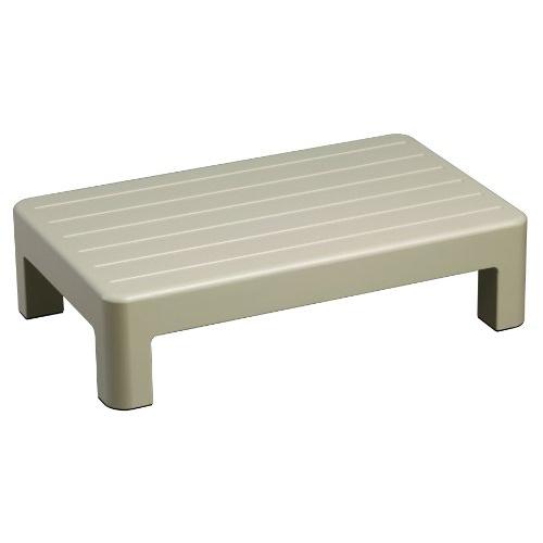 小原産業 プラスチック踏み台 高さ14cm 大型タイプ ベージュ ST-639 | 