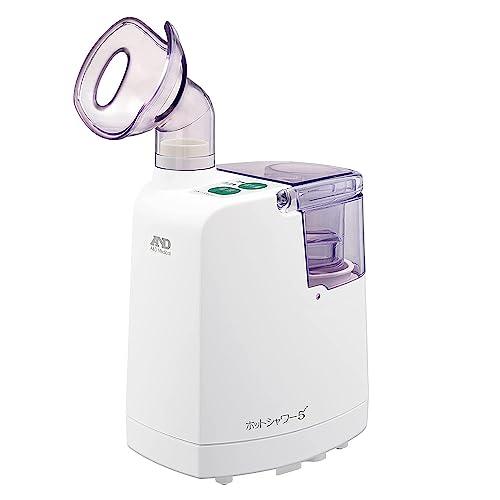 A&D 超音波式 温熱 ミスト 吸入器 家庭用 鼻 喉ケア 生理食塩水 使用可能 UN-135ECO | 