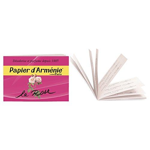 グローバルプロダクトプランニング papier d'armenie パピエダルメニイ トリプル ローズ (紙のお香 3×12枚/36回分) アロ | 