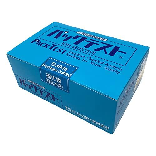 共立理化学研究所 パックテスト(R) 硫化物(硫化水素) WAK-S /6-8675-35 | 