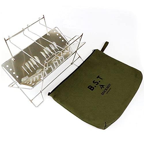 DUCKNOT 焚き火台 BST SET ソロ コンパクト 軽量 ステンレス 日本製
