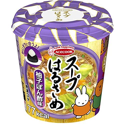 エースコック スープはるさめ 柚子ぽん酢味 32g×6個 | 