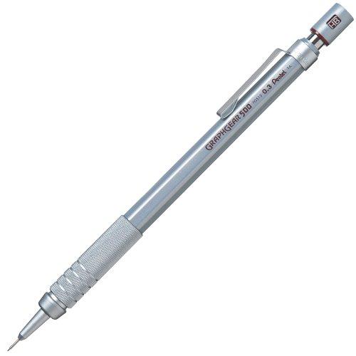Pentel シャープペンシルグラフギア500 0.3mm芯対応 : Kokochie - 通販
