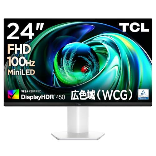 TCL Mini LED モニター 24インチ 24G54 FHD 広色域 液晶 非光沢