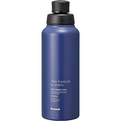 ピーコック 水筒 ステンレス ボトル 保冷 ストレートドリンク マリンブルー 0.8L AJD-81 AMR | 