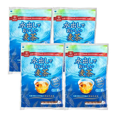 はくばく 水出しでおいしい麦茶 360g×4袋 | 