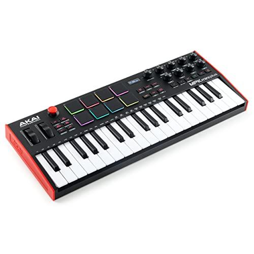 Akai Professional 37鍵 USB MIDIキーボード・コントローラー MPCパッドx8 CV/Gate MIDI ステップ