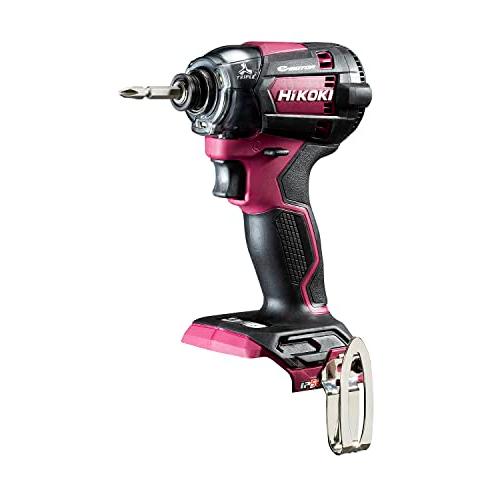 HiKOKI(ハイコーキ) 18V 充電式 インパクトドライバー 最大締付トルク180N・m フレアレッド 蓄電池・充電器・ケース・ビット別売 | 