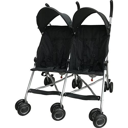 エンドー COOL KIDS CKバギーツイン ブラック バギー アルミ 軽量 双子用 ツインズ | 