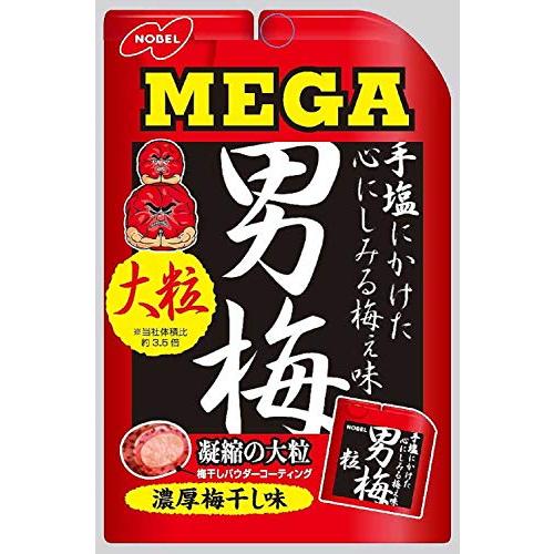 ノーベル製菓 メガ男梅粒 30g ×6袋 | 