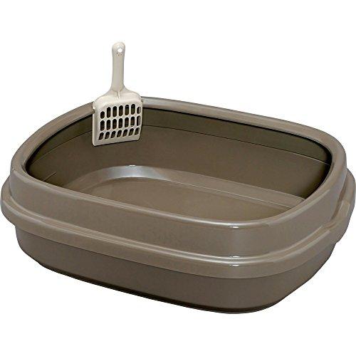 アイリスオーヤマ 猫 トイレ ネコのトイレ スコップ付き ブラウン | 