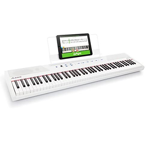 Alesis 電子ピアノ 88鍵盤 初心者向け電子ピアノ スピーカー搭載 譜面 