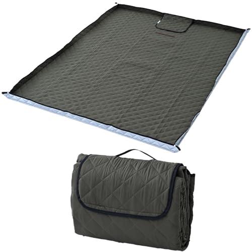 [キャンパーズコレクション 山善] フチが自立する レジャーシート 150×200cm 表面撥水加工 裏面防水・断熱仕様 厚手 大判 アウトドア | 