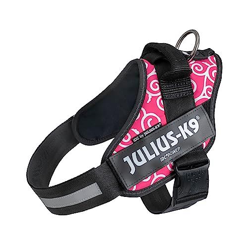 ユリウスケーナイン (Julius-K9) IDCパワーハーネス サイズ: L/1 唐草ピンク | 