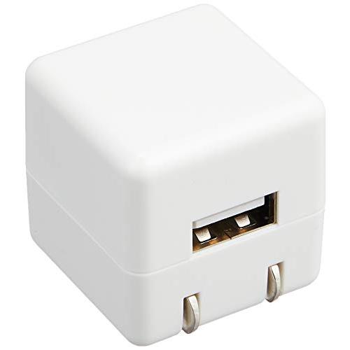 エレコム AC充電器 Walkman/CUBE/1A/USB1ポート/ホワイト | 