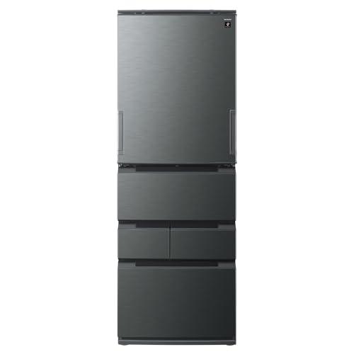 シャープ 冷蔵庫 幅65.0cm 457L 奥行薄型 SJ-MW46P-H ダスクダーク