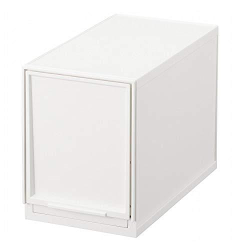 サンカ モジュールケース 組み合わせ自由自在 引き出し収納ケース スリムL ホワイト ライフスタイルに合わせて組み合わせができる引き出し収納 ス | 